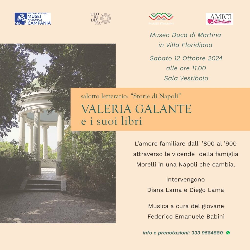 Valeria Galante – Salotto letterario “Storie di Napoli”