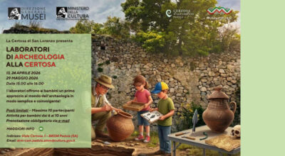 Laboratori di Archeologia alla Certosa. Tre appuntamenti per scoprire il passato