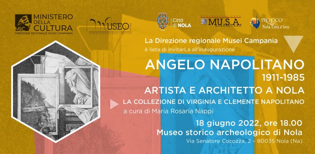 Angelo Napolitano (1911-1985) Artista e Architetto a Nola – La collezione di Virginia e Clemente Napolitano