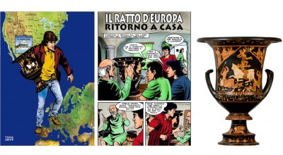 Presentazione del fumetto “Il ratto d’Europa.  L’indagine che riportò a casa il magnifico vaso di Assteas”