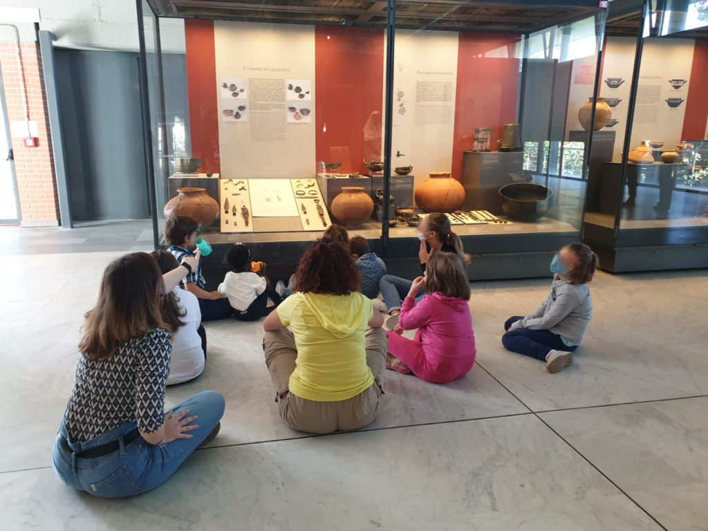 Museo Archeologico di Pontecagnano. I laboratori di Musée éclaté – Museo senza limiti – Indovina dove? Gioco alla scoperta dei luoghi archeologici della città