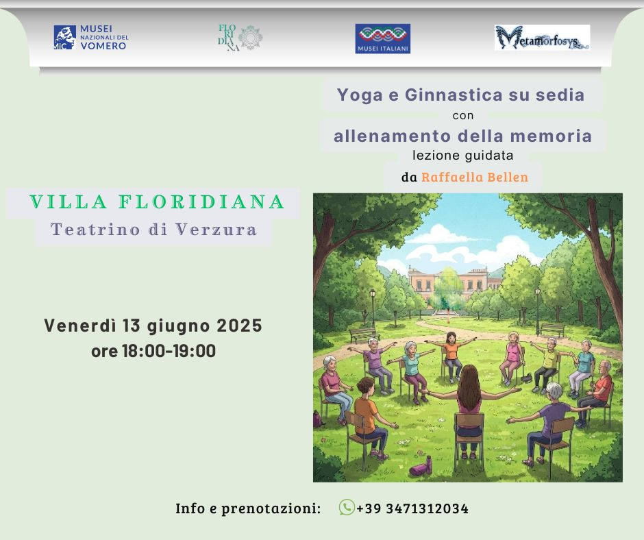 Yoga e Ginnastica su sedia con allenamento della memoria