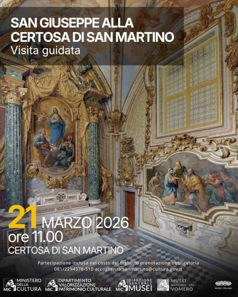 San Giuseppe alla Certosa di San Martino. Una visita speciale per la Festa del papà