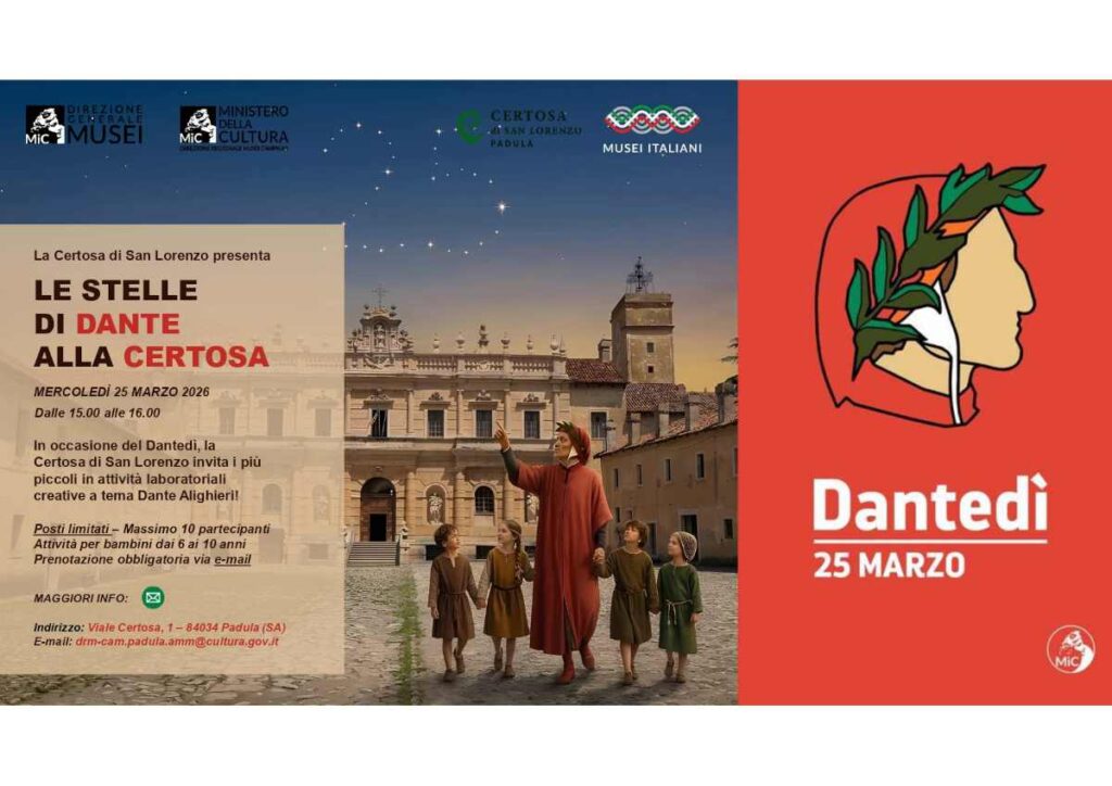 Le stelle di Dante alla Certosa