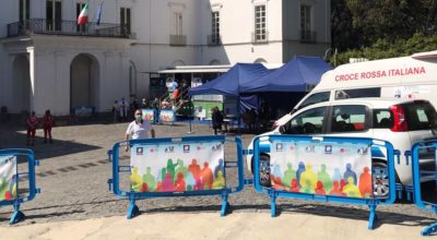 Villa Floridiana e Castel Sant’Elmo prossime tappe del centro vaccinale mobile dell’ASL Napoli 1