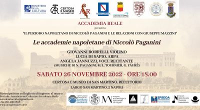 Concerto “Le Accademia napoletane di Niccolò Paganini”